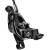 SRAM Bremse G2 Ultimate - hinten schwarz-rainbow, 2000mm Leitung ohne Rotor / Adapter