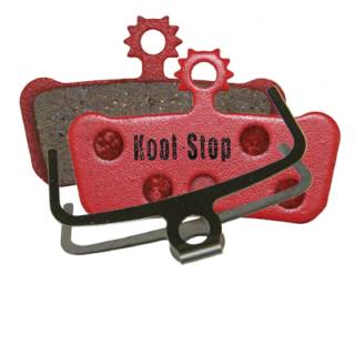 Kool-Stop Discbeläge Avid XO, Elixir, Sram Guide 2 pcs.  rot