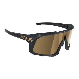 Sonnenbrille KLS DICE II gold POLARIZED  Black