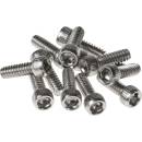 REVERSE 12x Stahl Pedal Pins US Size, Large 13mm für...