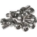 REVERSE 12x Stahl Pedal Pins US Size, Small 9mm für...