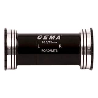 CEMA Innenlager BB86-BB92 für SRAM GXP W: 86,5/92 x ID: 41 mm Keramik - schwarz, Interlock