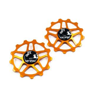 JRC 13T Pulley Wheels for Shimano MTB 12speed Orange