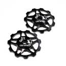 JRC Ceramic Jockey Wheels 11t Black Black