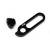Emergency Derailleur Dropout w/ Axle Nut BLK