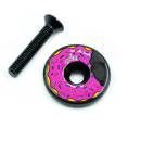 JRC Carbon Donut Headset Cap Pink