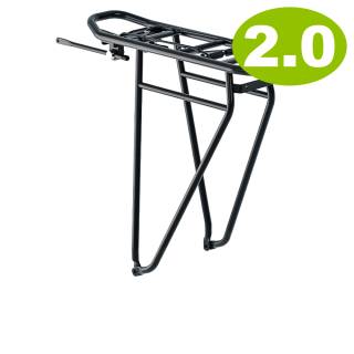 Racktime Gepäckträger BASIC Tour 2.0 mit Federklappe 26 Für Snapit Adapter 2.0 schwarz