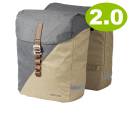 Racktime Doppeltasche HEDA 2.0, desert sand/dust grey