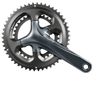 Shimano Tiagra 2x10s Kurbel 170 mm 36-52t  grau