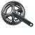 Shimano Tiagra 2x10s Kurbel 175 mm 34-50t  grau