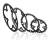 Miche Supertype 9/10s Kettenblatt 38t inside / Ø 130 mm Shimano