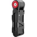 Voxom Fahrradschloss Foldylock Mini schwarz