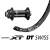 Laufrad XT 8110 VR mit DT Swiss H522 E-Bike Ø 584 mm Disc,Steckachse 15x100,Sapim Race schwarz 32 L