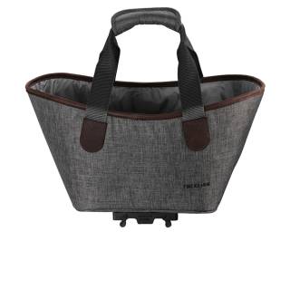 Racktime Einkaufstasche AGNETHA 15 Liter Inkl. Snapit Adapter 1.0 dust grey