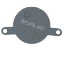 VAR Discbeläge Magura Julie 2 pcs.  grau