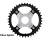 Shimano E-Bike Kettenblatt Steps E8000 34t SM-CRE80/SM-CRE80-B schwarz