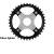 Shimano E-Bike Kettenblatt Steps E8000 38t SM-CRE80/SM-CRE80-B schwarz