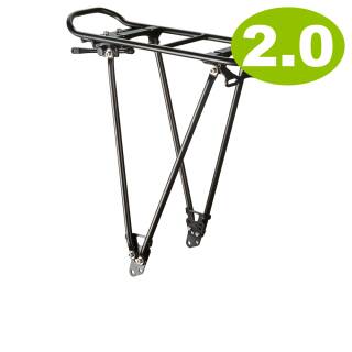 Racktime Gepäckträger FOLD IT adjustable 2.0 24-29 Für Snapit Adapter 2.0 schwarz