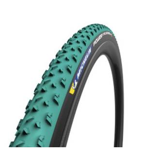 Reifen Michelin 33-622 Power Cyclocross Mud 700x33C - 28 grün/schwarz TLR faltbar