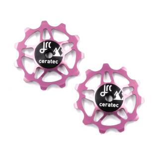 JRC 11T for Dura Ace 12S Pink Schaltrollen / Pulley