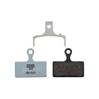 BBB Bremsbelage DiscStop Coolfin, organic, pads only steelblau
