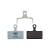 BBB Bremsbelage DiscStop Coolfin, organic, pads only steelblau