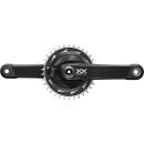 SRAM Kurbel Quarq XXSL Eagle T-Type AXS 165mm, 34T, Achse...