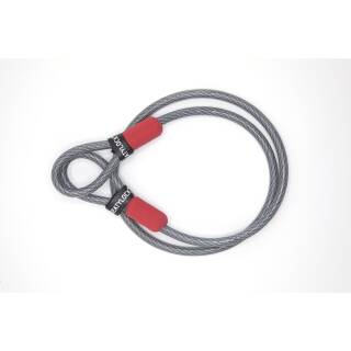 Voxom Schlaufenkabel 2,2m x 10mm schwarz, mit Ösen