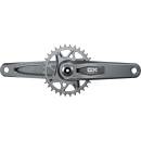 SRAM Kurbel GX Eagle T-Type DUB Wide 170mm, 32T DM, dark...