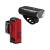Lezyne Beleuchtungsset Hecto Pro STVZO 400+ / Strip+ STVZO schwarz, Y17