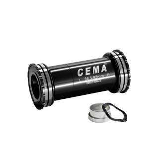 CEMA Innenlager BB89 für Sram GXP W: 89,5 x ID: 41 mm Keramik - schwarz, Interlock
