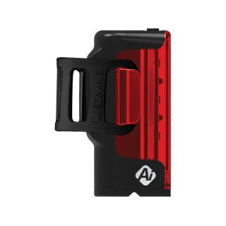 Lezyne Strip+ STVZO Ai Alert rotes Licht schwarz, Y18