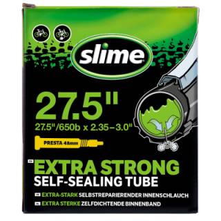 Schlauch Slime Smart Tube 27,5 x 2.35-3.00 selbstdichtend, SV - Sclaverand 48mm