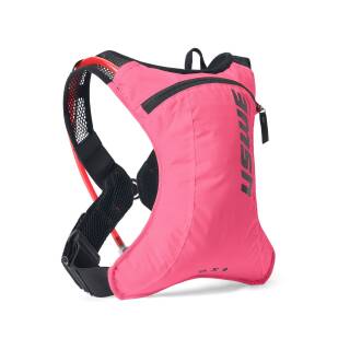 USWE Rucksack Race 2.0 Packvolumen 2 Liter, inkl. 2L Trinkblase pink