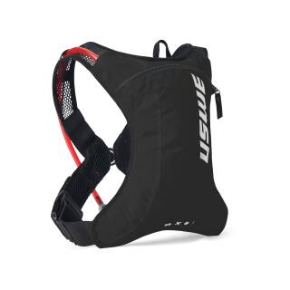USWE Rucksack Race 2.0 Packvolumen 2 Liter, inkl. 2L Trinkblase schwarz