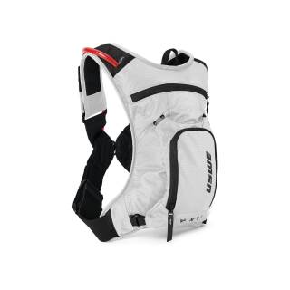 USWE Rucksack MTB Hydro 3 Packvolumen 3 Liter, inkl. 2L Trinkblase weiß