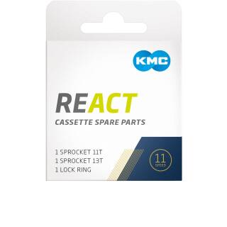 KMC REACT 11s Ersatzritzel 11-13t incl. Lock Ring CS 11-42 schwarz