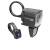 Trelock E-Bike-Scheinwerfer LS 890 HB LIGHTHAMMER High Beam 100/130 Lux, 12V Inkl. Halter ZL HB 400-318/350,Fernlicht schwarz