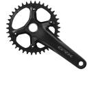 Shimano GRX-610 12s Kurbel 172,5 mm 38t  schwarz