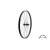 Hinterrad KLS ASESINO 30 DSC R, 28/29", black