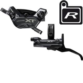 Shimano XT Disc Brake Set links VR 4-Kolben  Resin ohne Fin schwarz