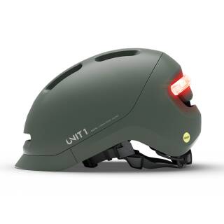 UNIT1 NEON Mips Smart Helmet, Pine Green Pine Green L