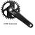 Shimano XT 12s Kurbel 170 mm   ohne Kettenblatt schwarz