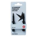 Schwalbe Tubeless-Ventil 60mm schwarz Alu, SV, 2er Set