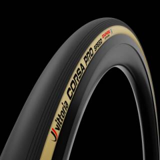 Reifen Vittoria 30-622 Corsa Pro Speed TLR 700x30C - 28 schwarz/beige TLR 2C GRAPHENE2.0 faltbar