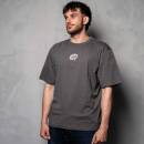 REVERSE Drip Logo Tee Magnet XX-Large Loose Fit