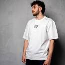 REVERSE Drip Logo Tee White Large Loose Fit