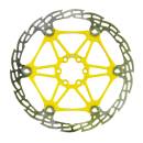 Hope Floating Disc Bremsscheibe 6-Loch 140mm gold