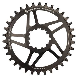 Wolftooth 5-Spoke Spiderless XX1 Kettenblätter1x10/11/12 speed SRAM GXP Boost Kewttenlinie 52mm